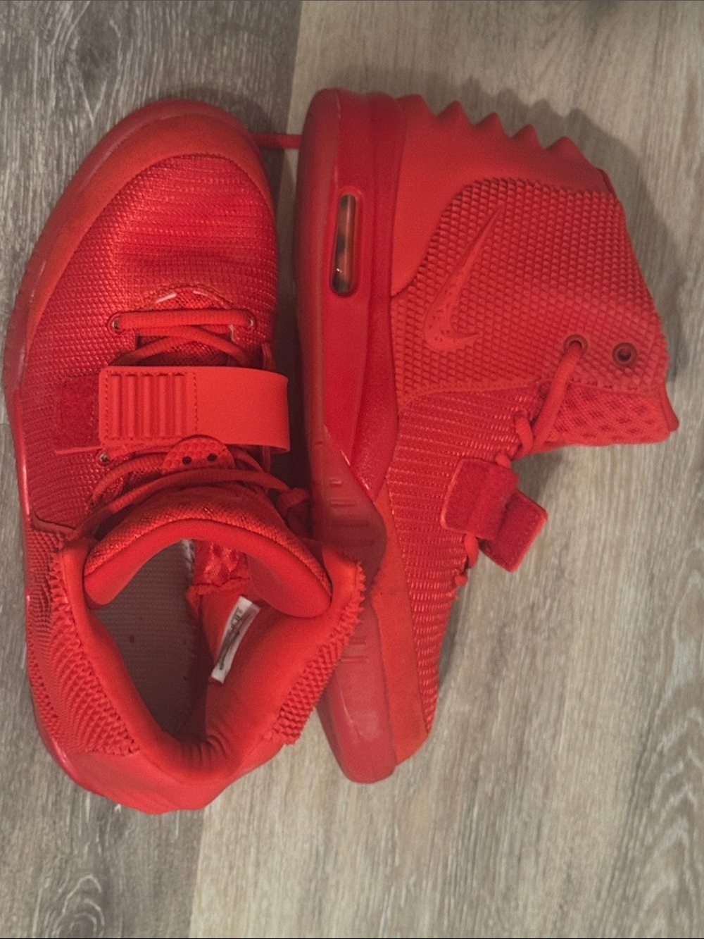 Red October Bright Red High-Top Sneakers